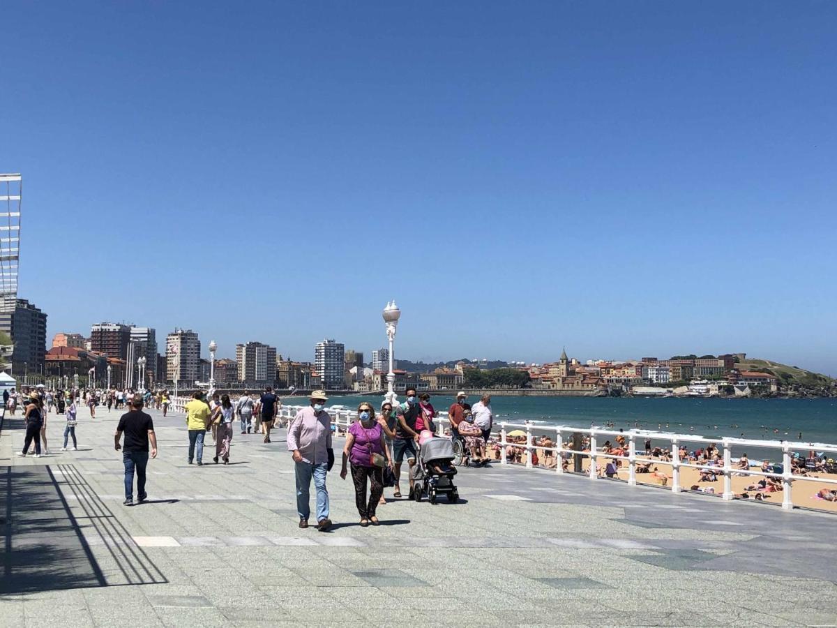 Arena Playa Gijon By Flowhome מראה חיצוני תמונה